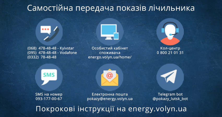Тепер ви можете передавати показники без очікування з'єднання з оператором